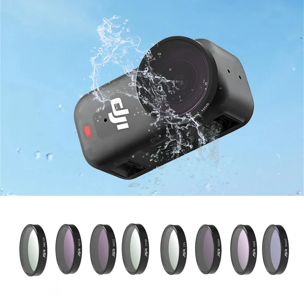 Sport Kamera Objektiv Filter Set Für DJI OSMO Nano MCUV CPL Polar ND4/8/16/32 NDPL Set Nacht Kamera Objektiv Zubehör Kit 4/6/8/Set Image