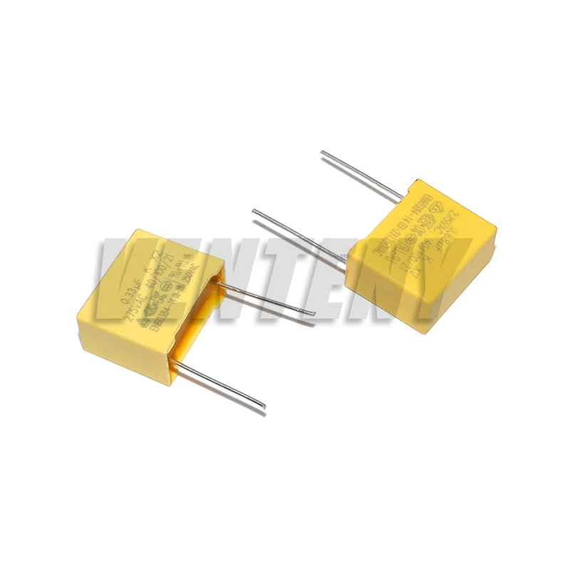10 Stück X2 Sicherheitskondensator 15 mm 275 VAC 275 V 0,33 UF 0,47 UF 0,68 UF 1 UF 0,022 UF 0,047 UF 0,1 UF 0,15 UF 0,22 UF Polypropylenfolie Image