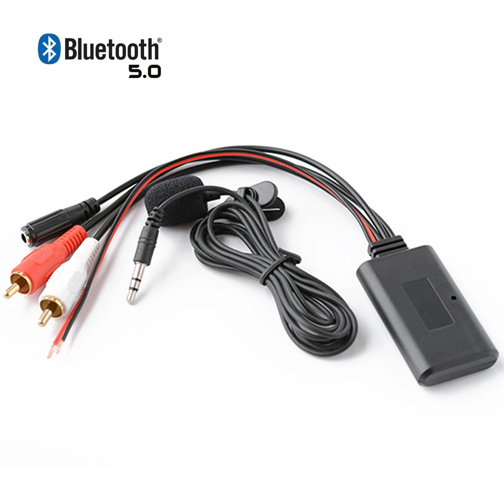 Universal Auto Bluetooth Wireless RCA Verbindungs adapter Stereo 2rca Aux in Musik für Kenwood für Clari on Image