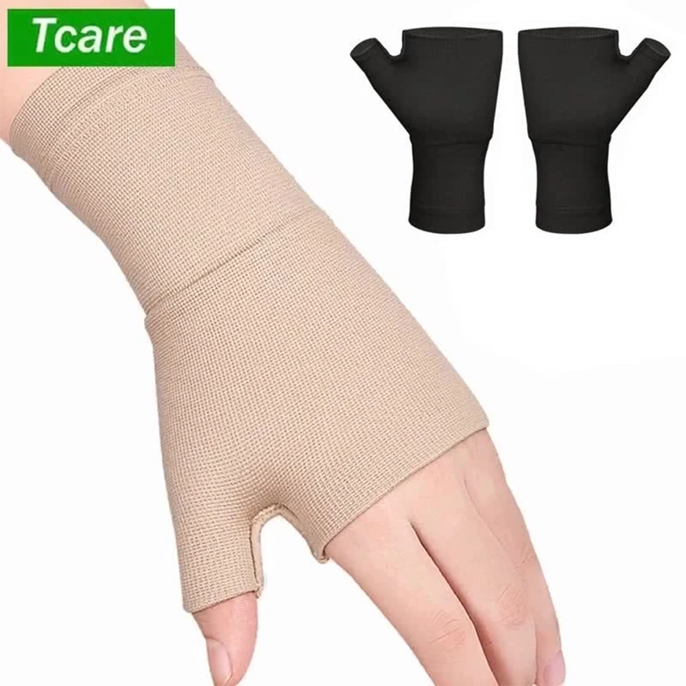 Tcare Kompression Handgelenk Daumen Band Gürtel Karpaltunnel Hände Handgelenk Unterstützung Brace Strap Sleeve Golf Sehnenscheidenentzündung Arthritis Handschuhe Image