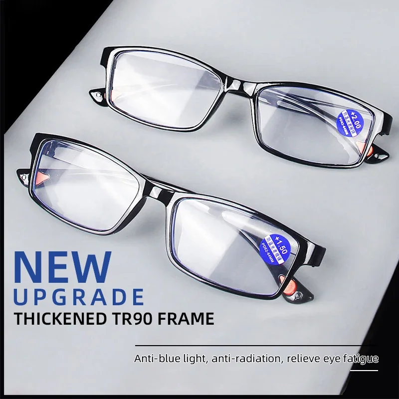 Lesebrille Ultraleicht Anti Blue-Ray Licht Presbyopie Brille Hyperopie Brillen Leser +1,0 1,5 2,0 2,5 3,5 4,0 Image