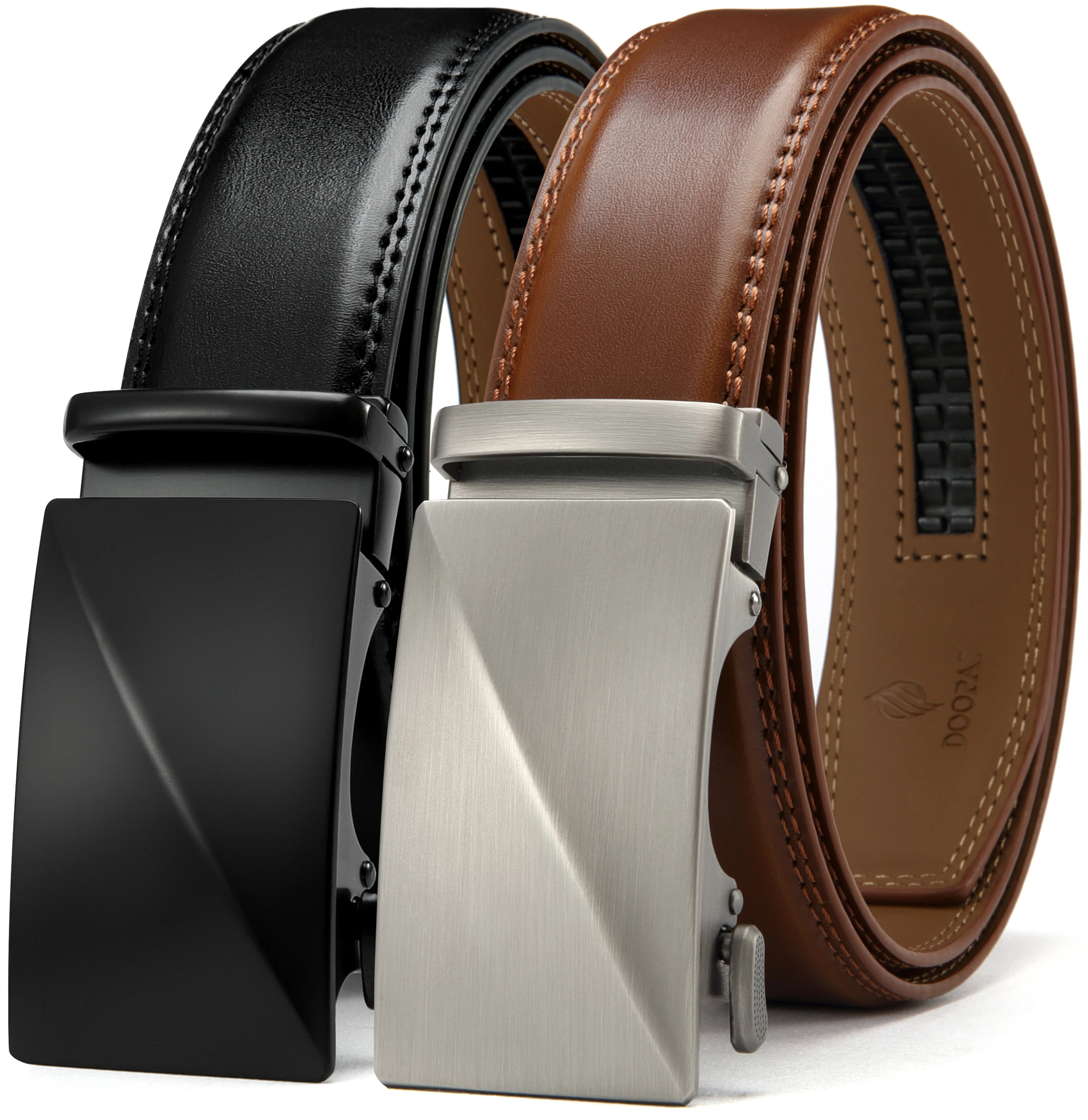 Männer Leder Gürtel Automatische Schnalle Gürtel Mode Legierung Gürtel Echtes Leder Luxus Gürtel für Männer Business Luxus Designer Kleidung Image