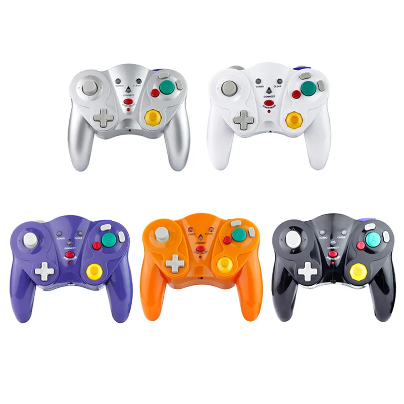 2,4G Wireless-Gamepad für Nintendo Game Host NGC, kabelloser Joypad-Controller für Gamecube und Wii U Host. Image
