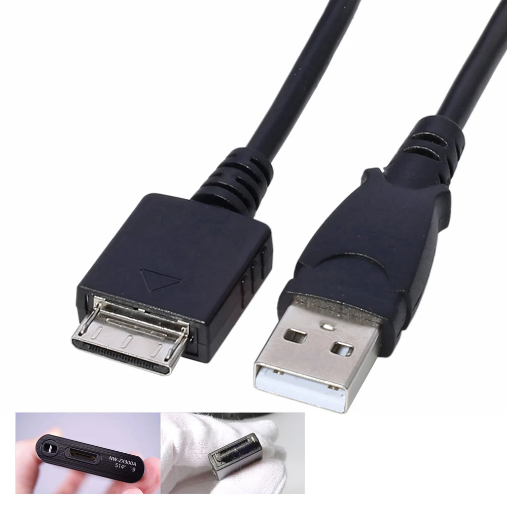 USB-Datenkabel für Sony MP3 MP4 Player für Sony Walkman USB-Ladekabel für WMC-NW20MU Zx300a NW-A45 A55 A35 A46 A25 Zx100 2 H Image