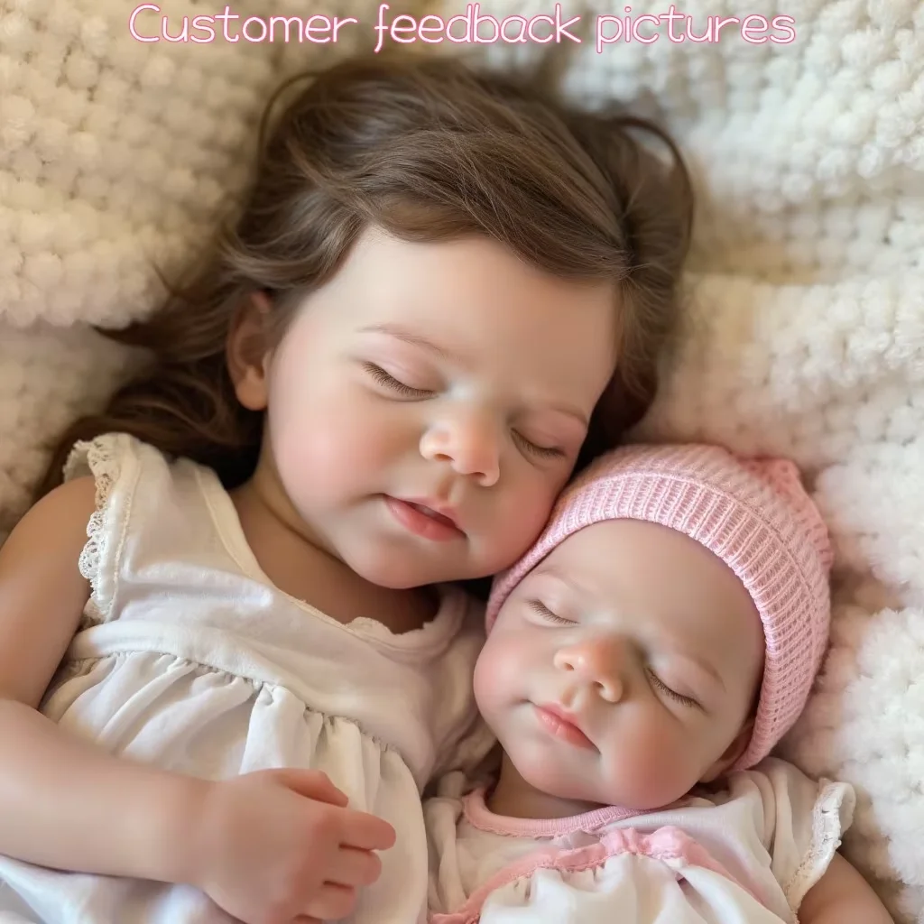 Aizwa1 Poupée Bébé Reborn en Silicone de 18 Pouces, Non Peinte/Peinte à la Main, Douce au Toucher, Modèle Pascale Bébé Nouveau-né