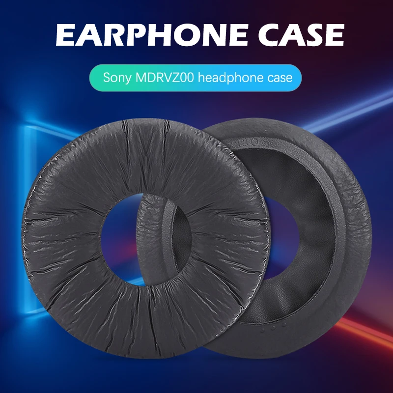【AD】1 Paar weiche Ohrpolster für Headsets der Sony MDRV200 ZX110-Serie, Ersatz-Ohrpolster aus Schwammleder Image