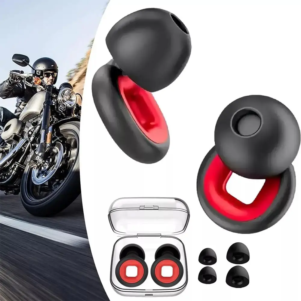 Motorrad Immersive Dual Pickup Schlaf Ohrstöpsel Mit Isolierung Lärm Reduktion Und Sound Schutz Industrielle Ohrstöpsel Y0B7 Image