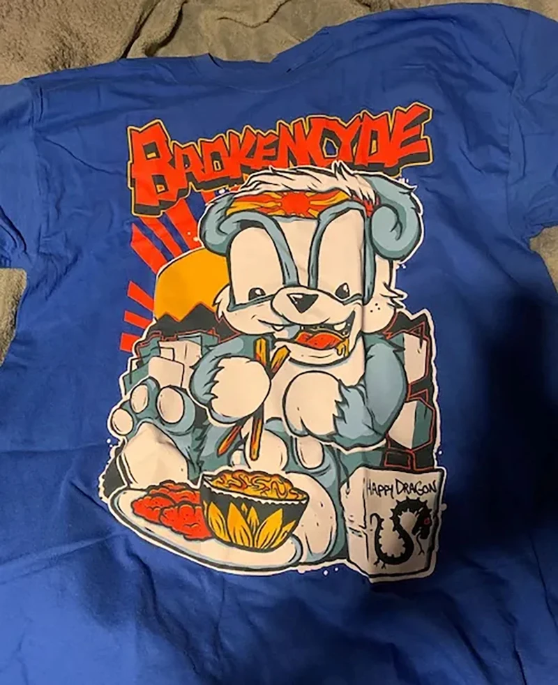 BROKENCYDE Band Collection Geschenk für Fans, T-Shirt in allen Größen von S bis 4XL, T-Shirt, neue Frühlings-/Sommer-Neuheiten für Männer und Frauen Image