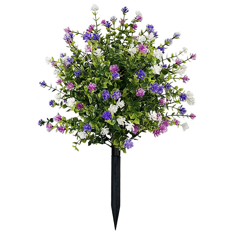 Artificial Potted Trees with Ground Stakes, UV-Resistant Camellia Shrubs, Indoor Outdoor Decoration Decoration in Summer and Autumn, Home Garden Wedding Settings, House Plants Decor