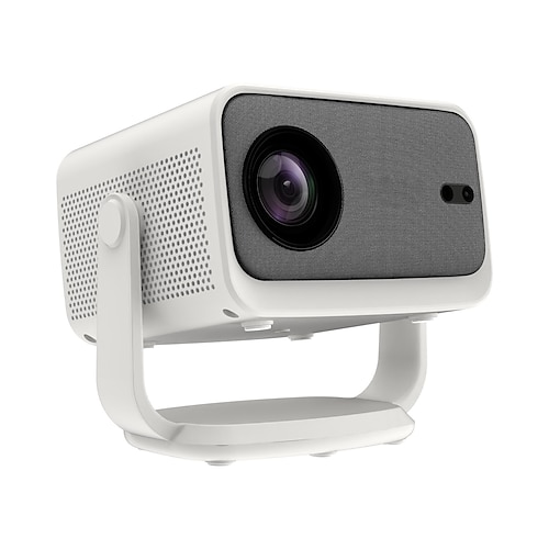 Smart-Projektor mit Google TV, native 1080p-Auflösung, unterstützt 4K, Autofokus Automatische Trapezkorrektur, um 180° drehbarer Standfuß, 5G-WLAN-Bluetooth-Filmprojektor für Zuhause, Netflix, Image