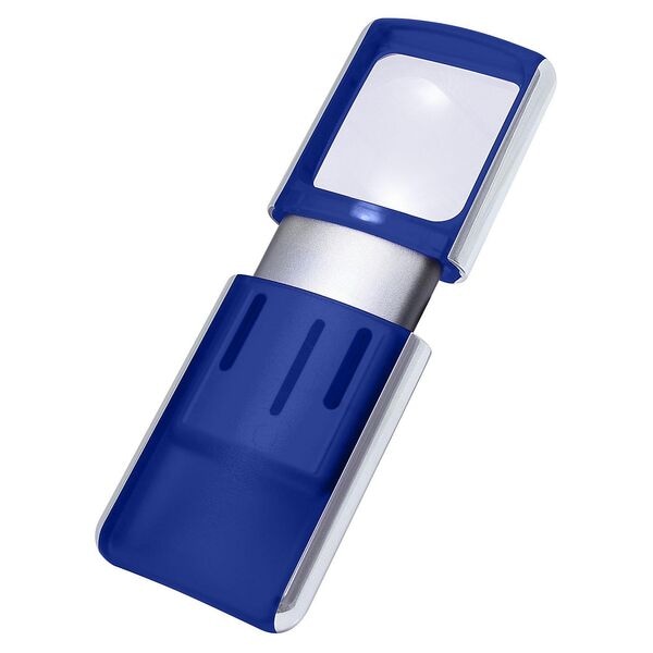Wedo Lupe 3-fach blau
