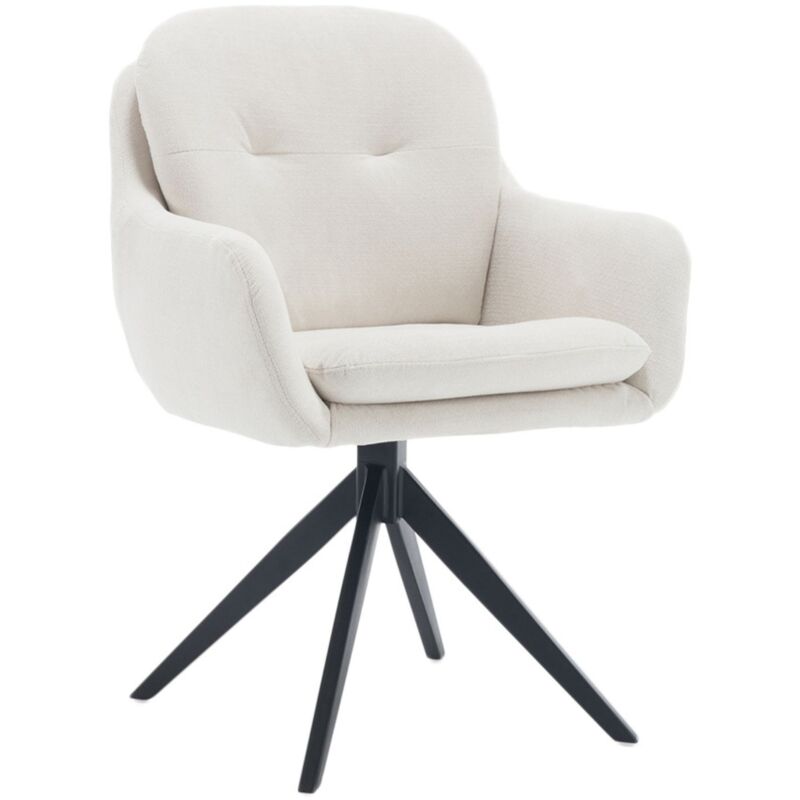 Wahson Office Chairs - Sedie Da Scrivania, Poltrona Salotto Girevole In Tessuto Poltroncina Imbottita Moderna Sedia Da Scrivania Poltroncina Girevole Iregolabile Per Ufficio, Beige