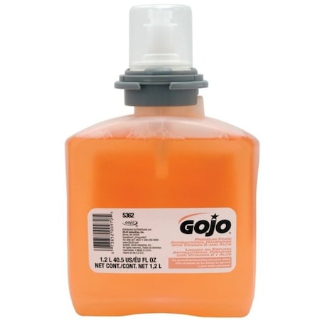 GOJO GOJ536202 40.6 fl oz (1200 mL) TFX Premium Foam Antibacterial Handwash 2 PK