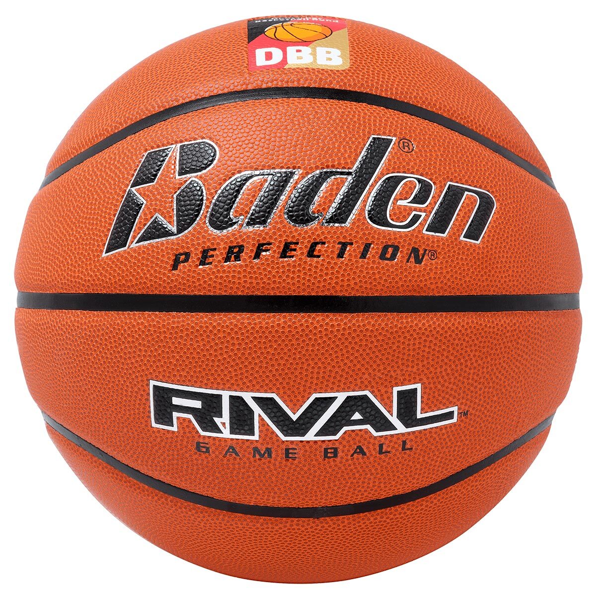 Basketball KEMPA "Basketball Baden Rival DBB" Gr. 7, orange, Bälle, Herren, 7