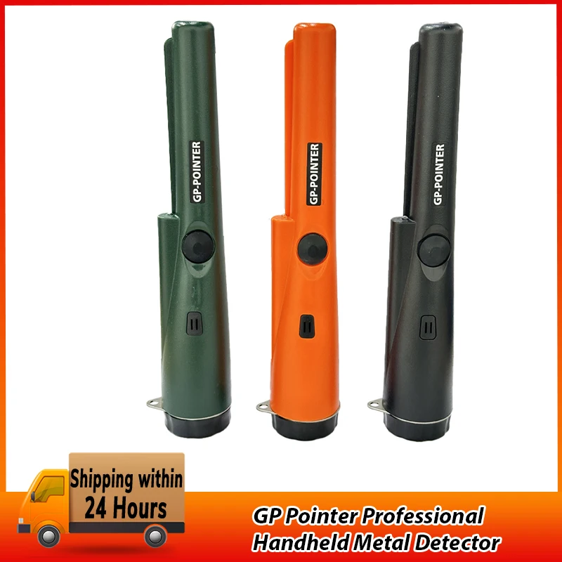 Treasure Hunter GP Pointer Professioneller Handmetalldetektor, Pinpointer, Lokalisierung, wasserdicht, 360-Grad-Seitenscan Image