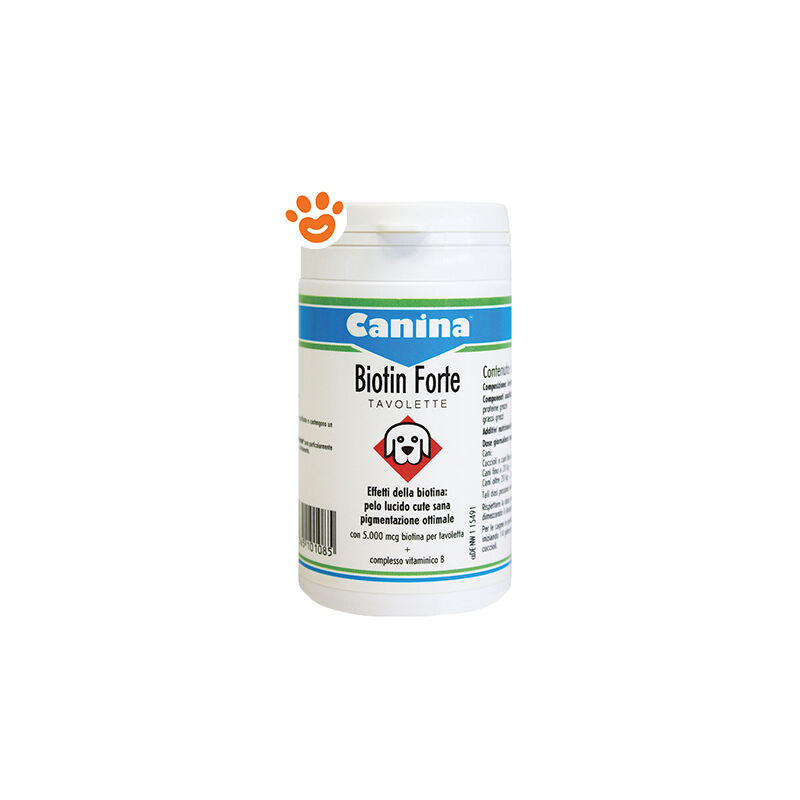 Drn - Dog Biotin Forte Dog Biotin Forte - Confezione Da 60 Tavolette