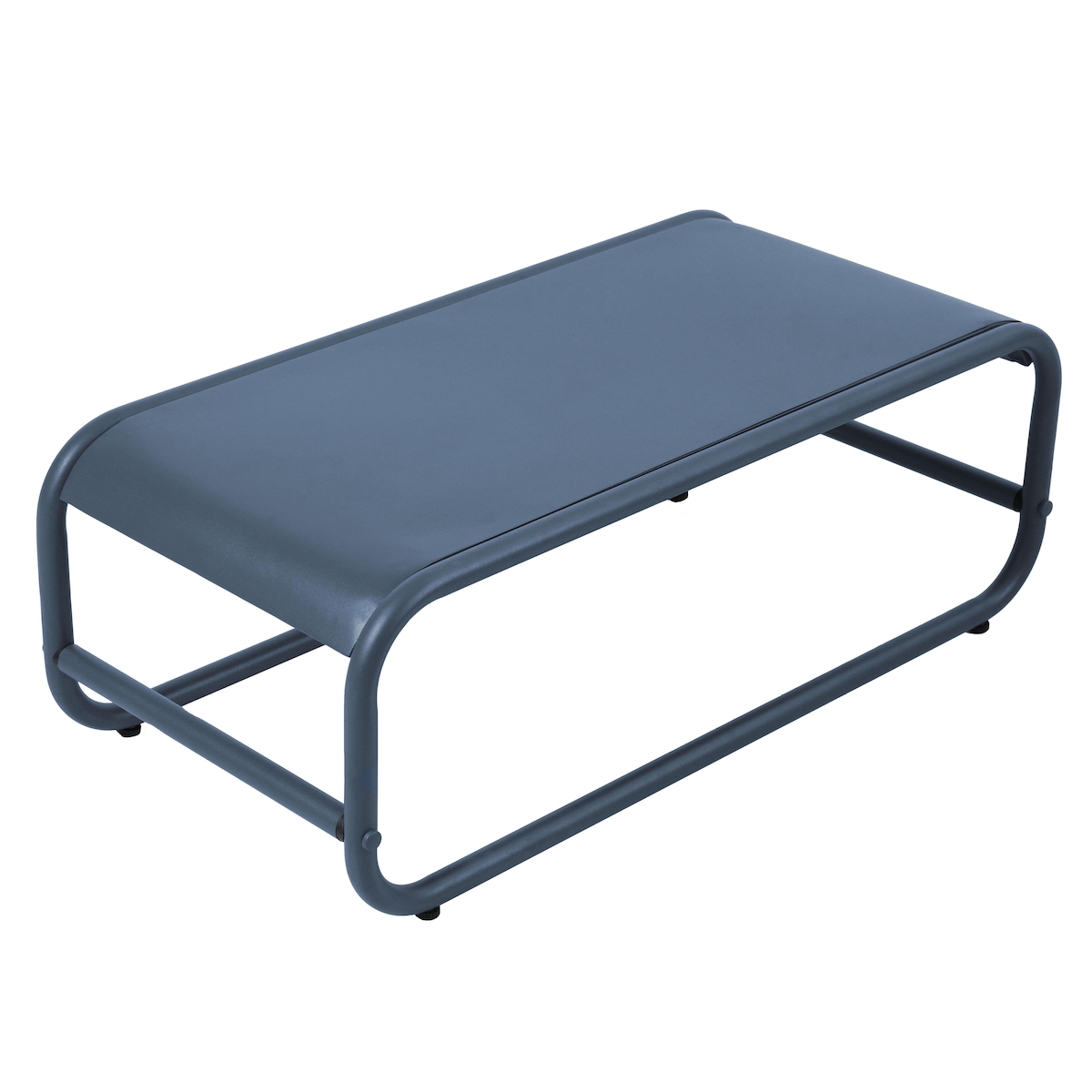 Tisch Basse de Jardin en Metall 85x40x30 cm blau Pazifik Oviala Image