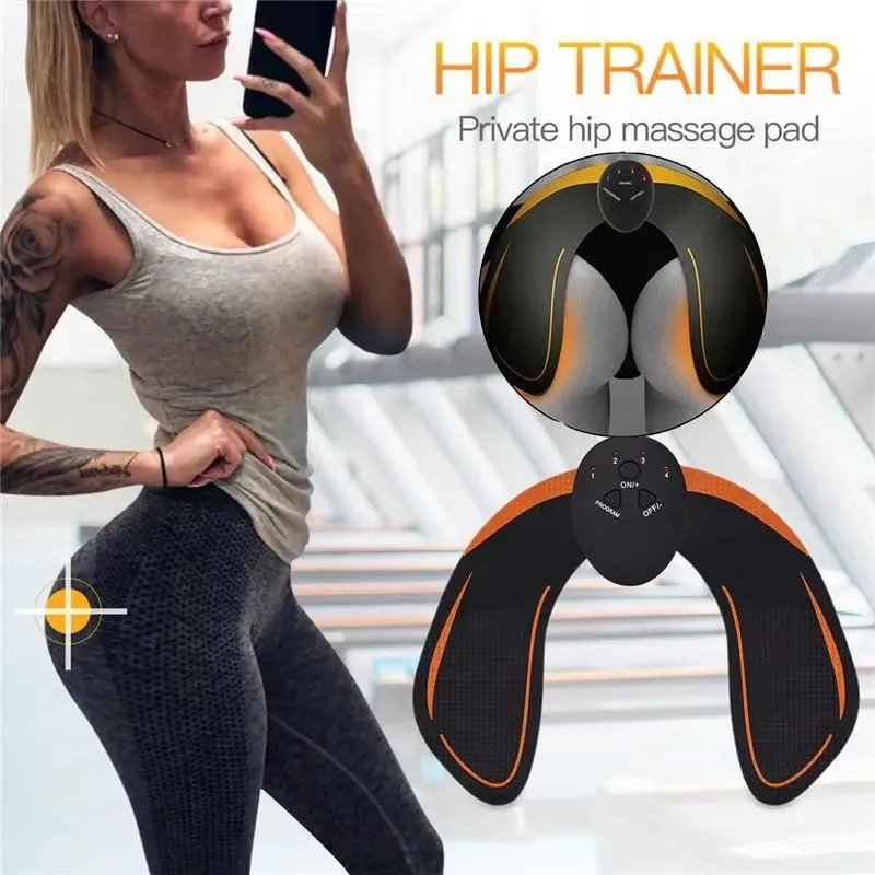 EMS Intelligenter Gesäßmassagegerät, Smartes Gesäß-Trainingsgerät, Po-Lifting-Sticker, Heimfitnessgerät für das Gesäß Image