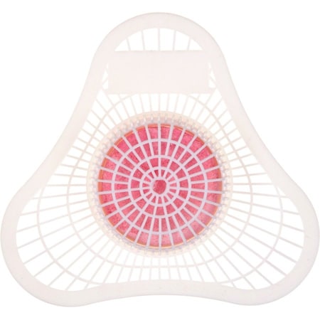 HOSPECO 1901 Health Gards Urinal Screen w/Non-Para Block, Pink Cherry - Pack of