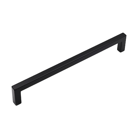 PRIDE INDUSTRIAL PA5608BK 8in Center to Center Modern Square Appliance Pull
