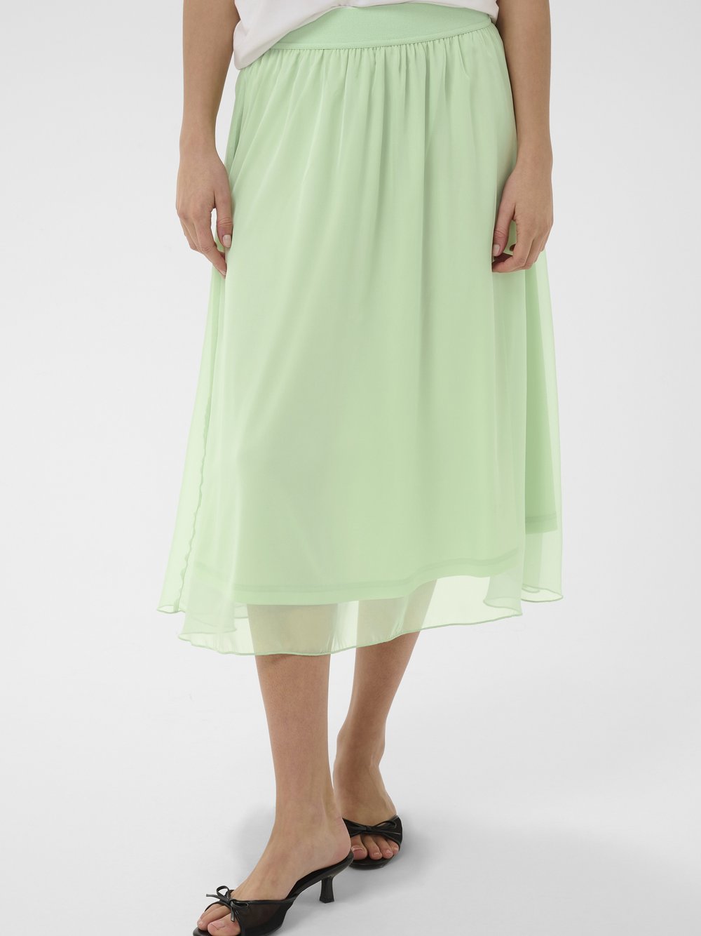 Saint Tropez Rock CoralSZ Elastische Taille Damen grün, L