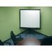 Elite Screens Tripod Series Portable Tripod Projector Screen 60.1 H x 60.1 W in White | 85" Diagonal | Wayfair T85UWS1