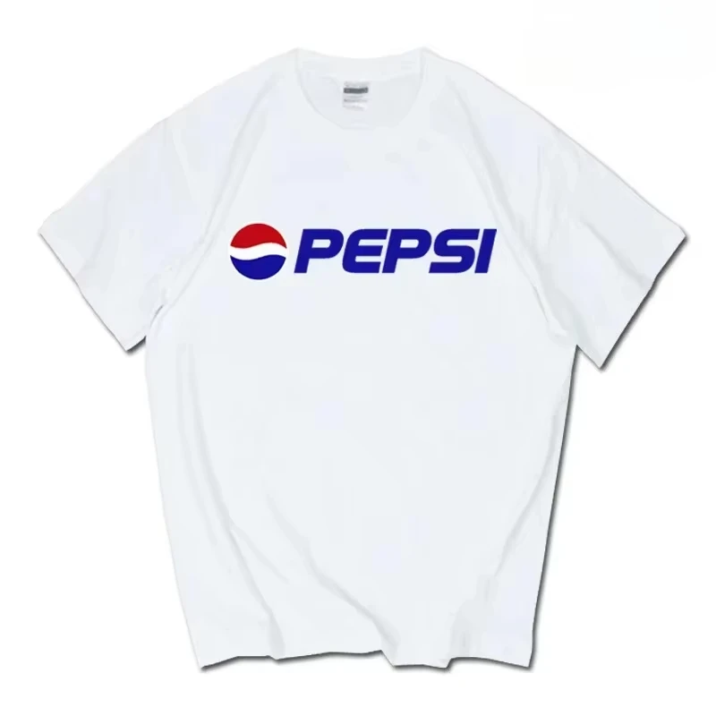 2026 Sommer Neu INS Pepsi Cola Sprite Coca-Cola Joint T-Shirt für Herren und Damen – Locker sitzendes Baumwoll-Paar-T-Shirt mit kurzen Ärmeln