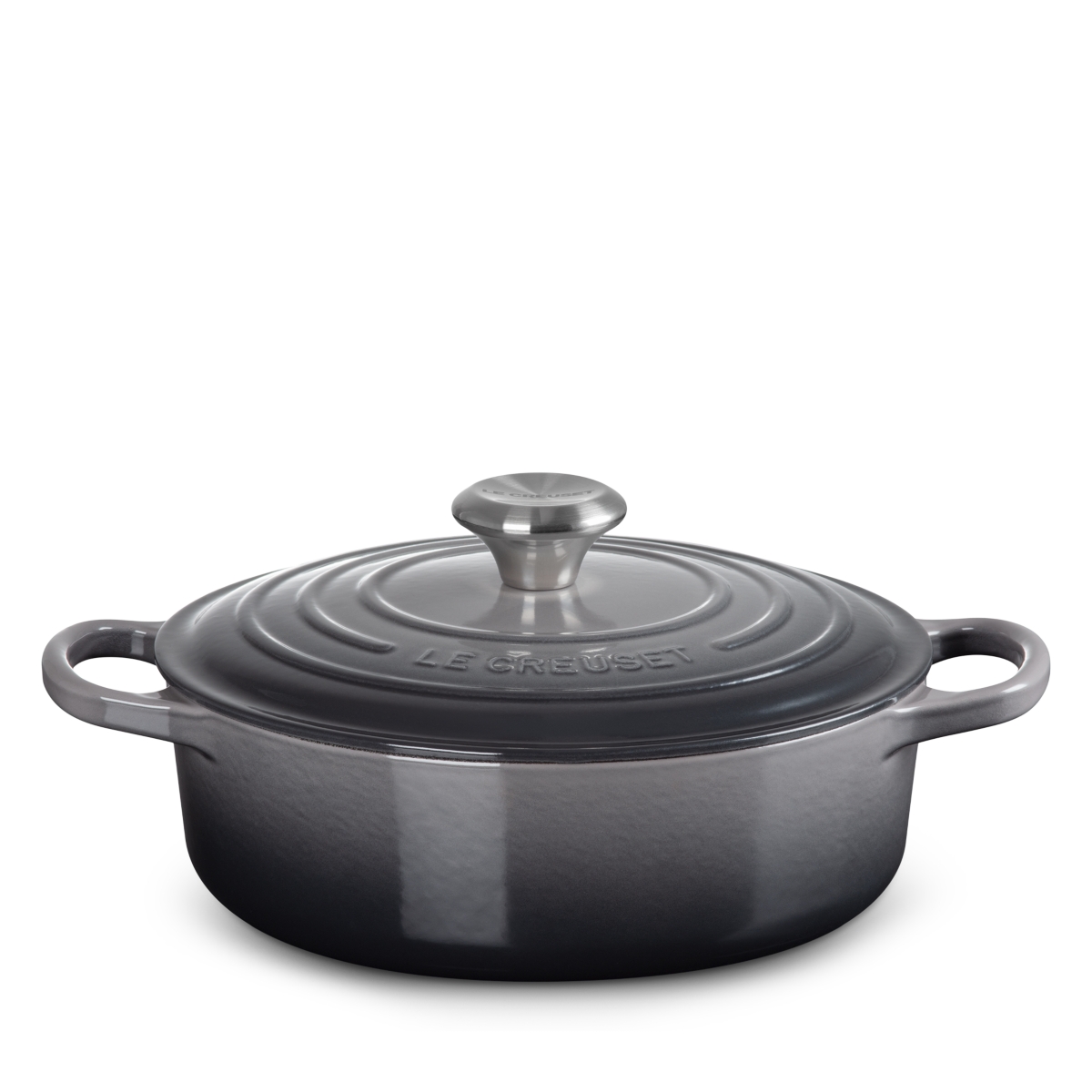 Le Creuset Le Creuset Signature Wide Round Oven - Oyster