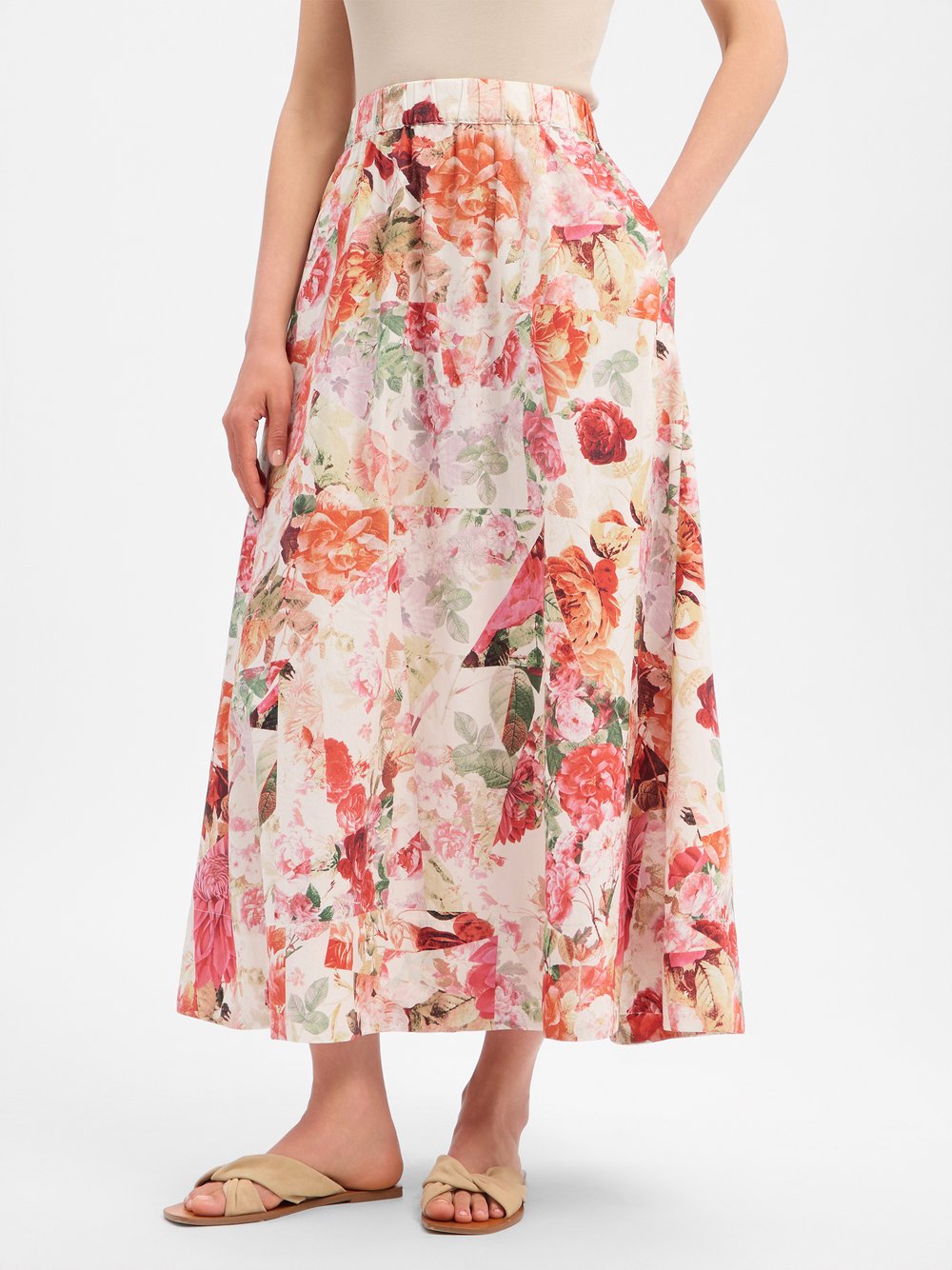 Y.A.S Maxirock Damen rot, 36