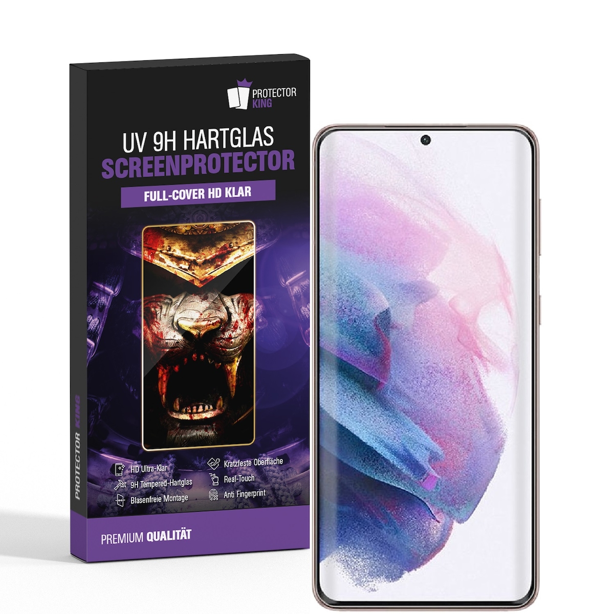 4x 9H Panzerglas für Samsung Galaxy S26 Ultra Full-Screen Protector HD klar UV-Kleber Tempered Hartglas Displayschutz Schutzglas