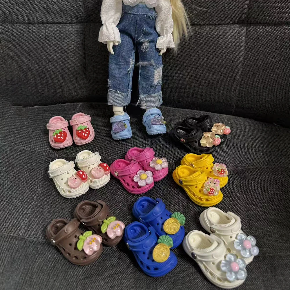 1 Paar Mode 30 cm Puppenschuhe Hausschuhe 1/6 Bjd Puppenschuhe Zubehör