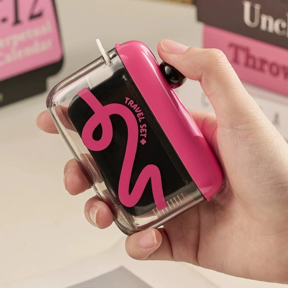 Elegante Zahnseide-Aufbewahrungsbox mit Pop-Up-Design, Nachfüllbarer Zahnseide-Spender mit Zahnreinigungsstäbchen Image