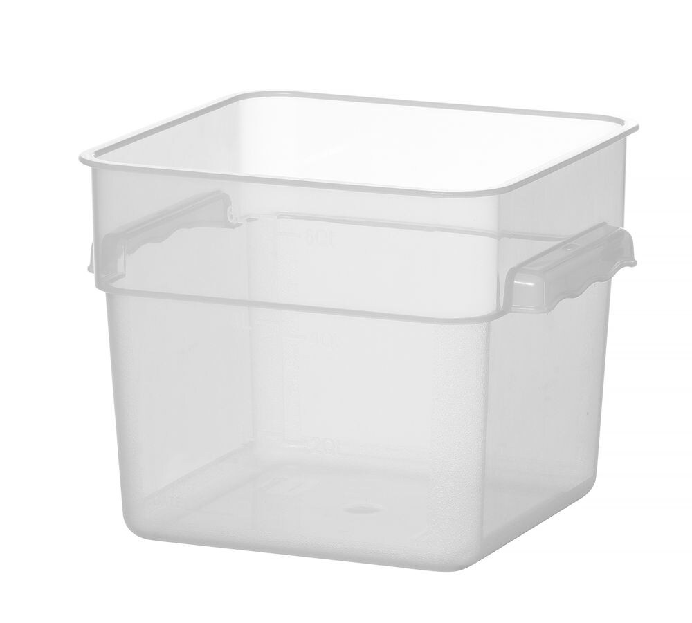 Lebensmittelbehälter mit Skala,5,7L,235x235x(H)180mm Image