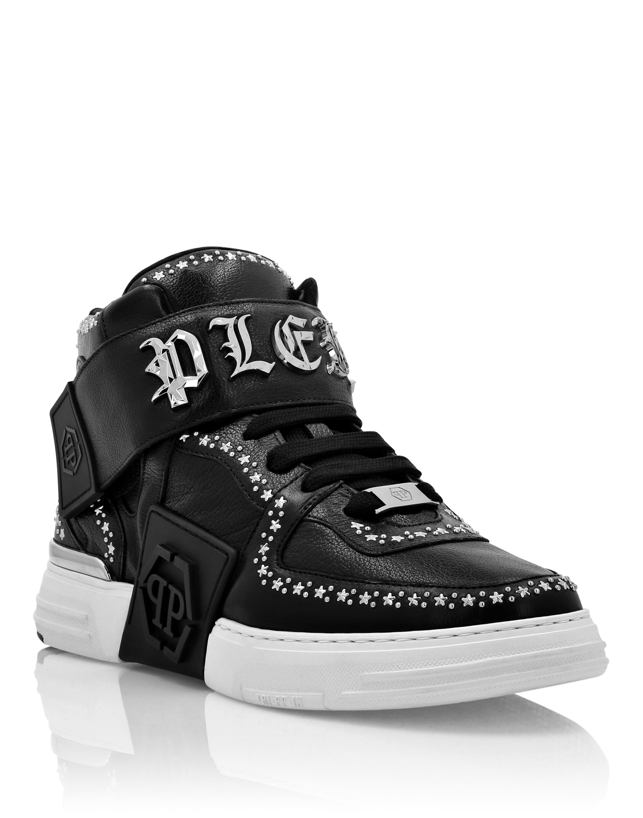 Leder Sneaker Gothic Plein EU45