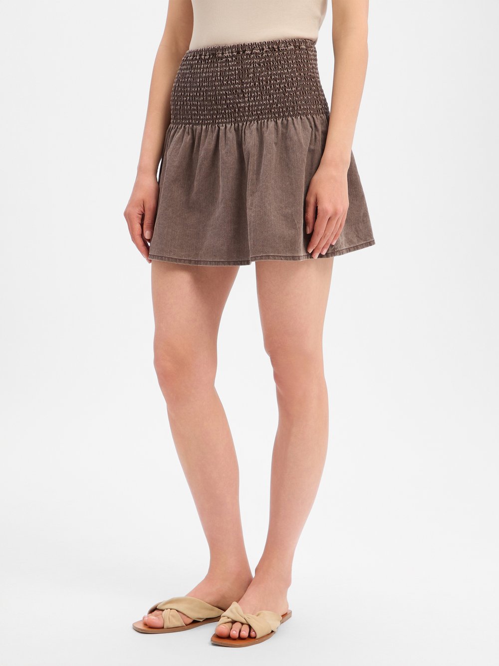 Noisy May Minirock Damen schoko, L