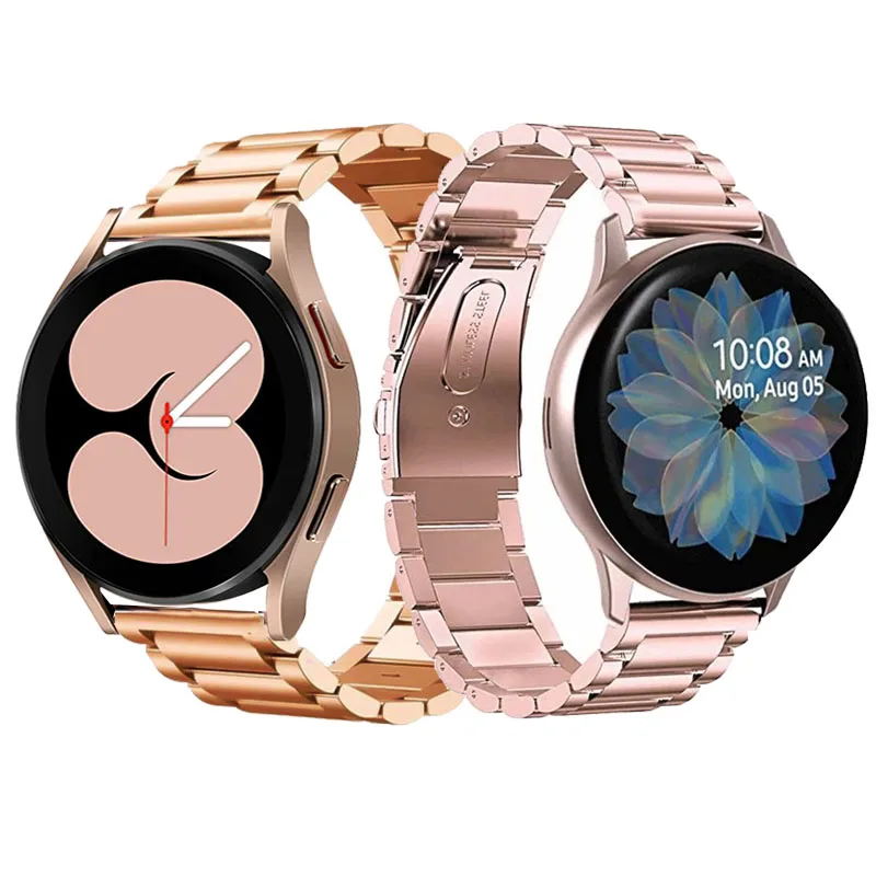 Bracciale per orologio da 20 22mm per Samsung Galaxy Watch 4/5/6 44 40mm Watch5 Pro 45mm per cinturini Samsung Galaxy Watch Active 2