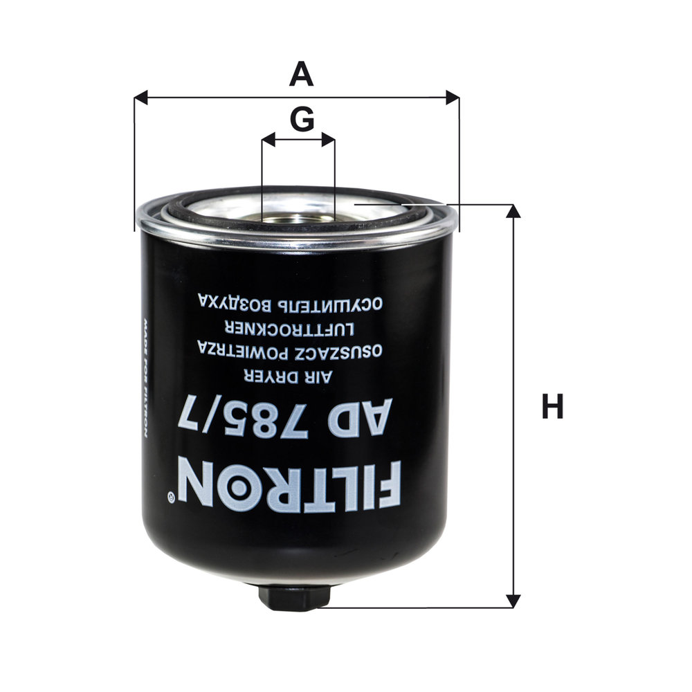 FILTRON ad7857 140mm Image
