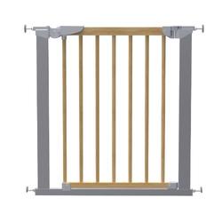 BabyDan Avantgarde True Pressure Fit Safety Gate (Beech/Silver)