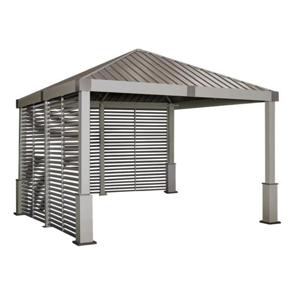 SOJAG Pavillon »Nanda 1212« grau, 363x313.2x363 cm