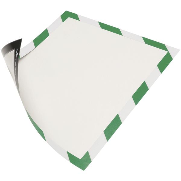Durable 5er-Pack Magnetrahmen A4 »DURAFRAME MAGNETIC SECURITY« grün / weiß grün, 23.6x32.3 cm