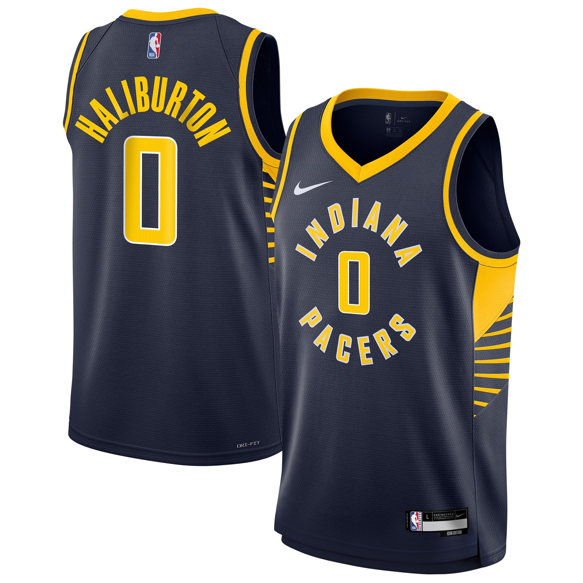 Maillot Swingman Indiana Pacers NBA Icon - Tyrese Haliburton - Jeune - unisexe Taille: M