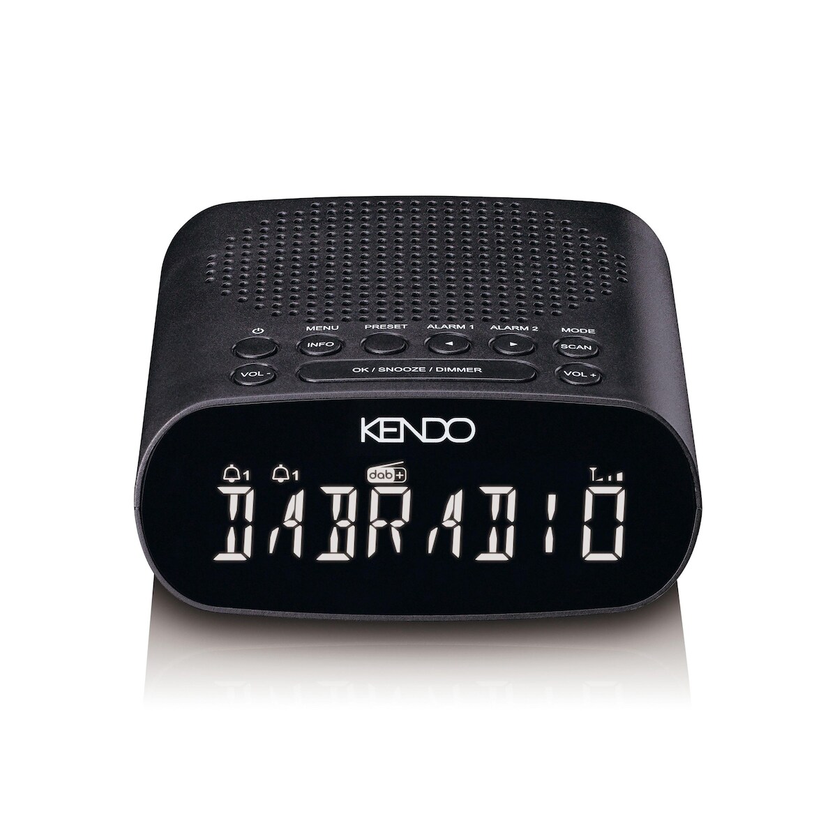 KENDO DAB Clock 25EX Radiowecker mit LCD-Display Image