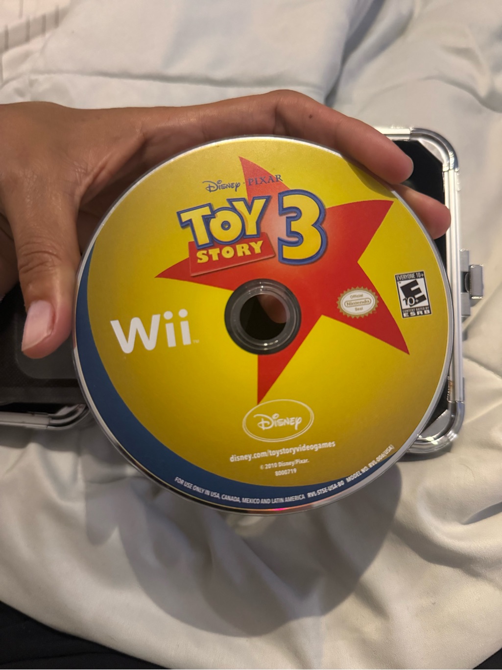 Disney Video Games & Consoles | 3 For $15 Disney Toy Story 3 Wii Game Disc | Color: Red/Yellow | Size: Os