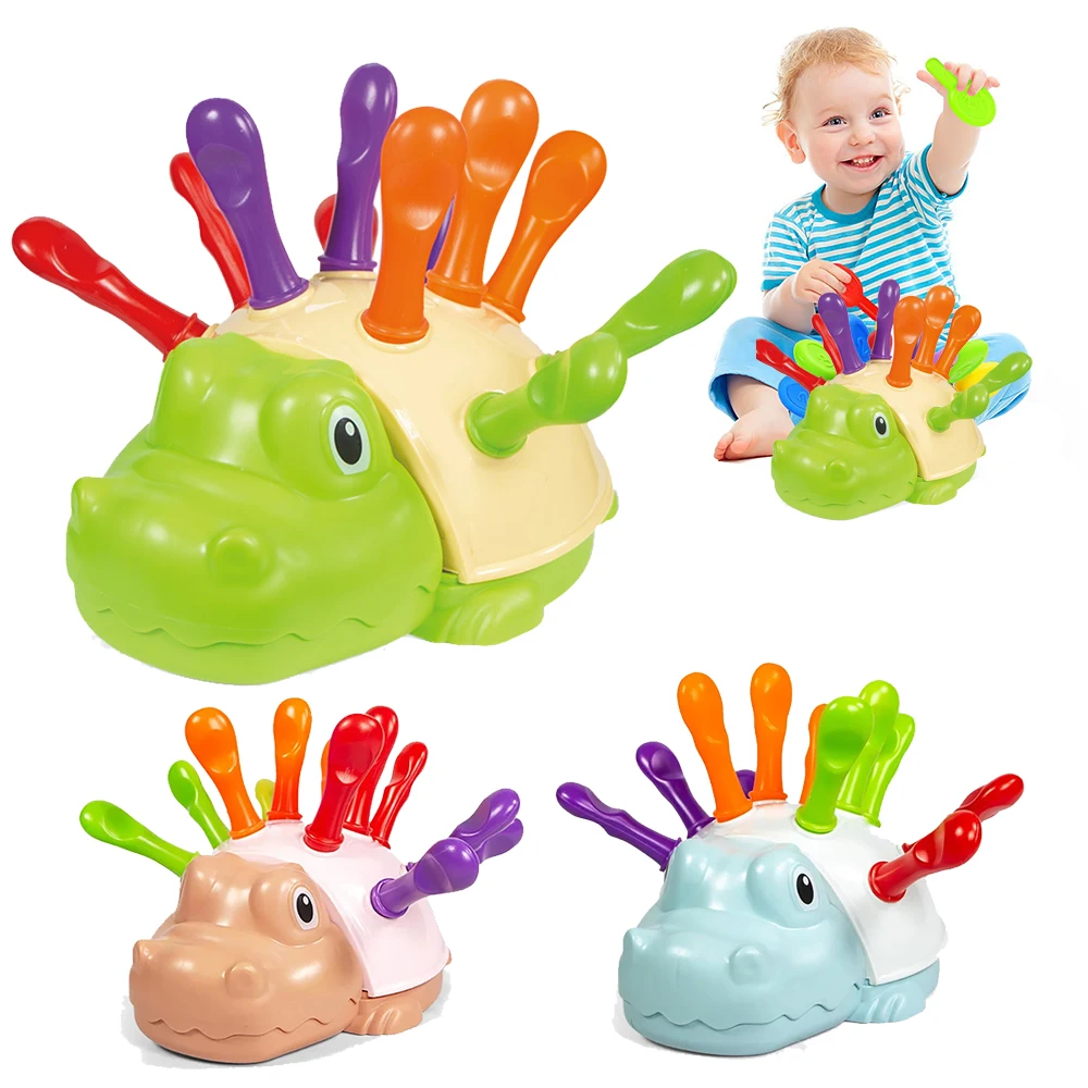 Kleinkind Montessori feine motorische Spielzeuge sensorische Igel Spielzeug Baby Vorschul kind pädagogische sensorische motorische Fähigkeiten Reises pielzeug Kinder Geschenk Image