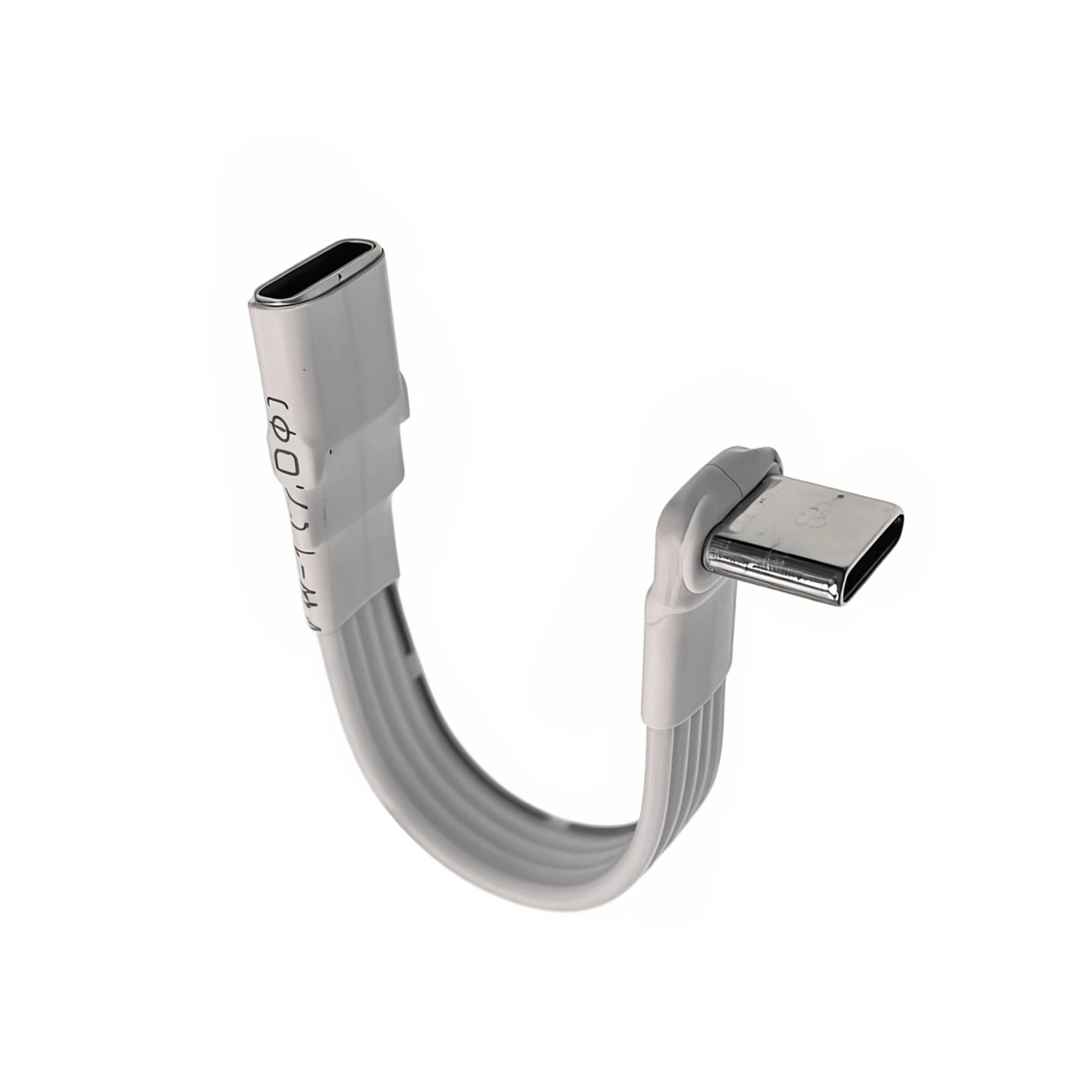 usb-c auf usb-c kabel 90 grad d�nn wei�