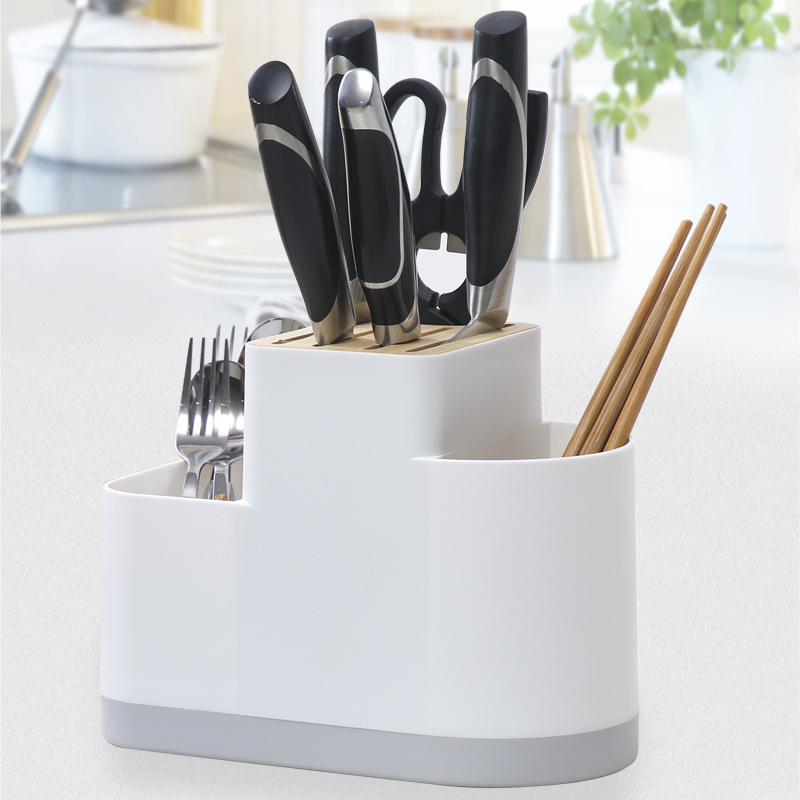 Multifunction Kitchen Utensil Organizer & Cutlery Drainer Multifunction Kitchen Utensil Organizer & Cutlery Drainer