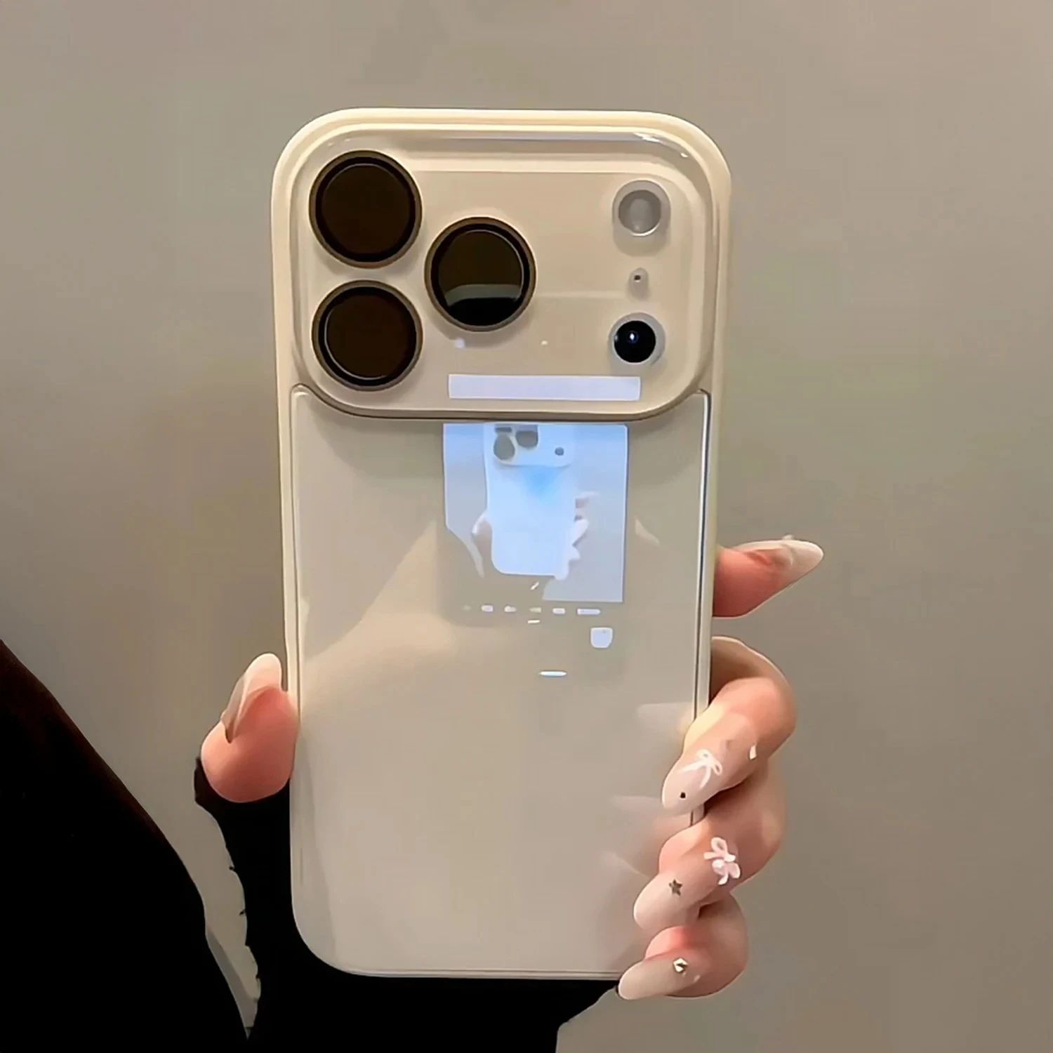 CandyShield Tempered Glass IPhone Camera Protection Case With Shockproof Bumper yellow iphone 16 Pro