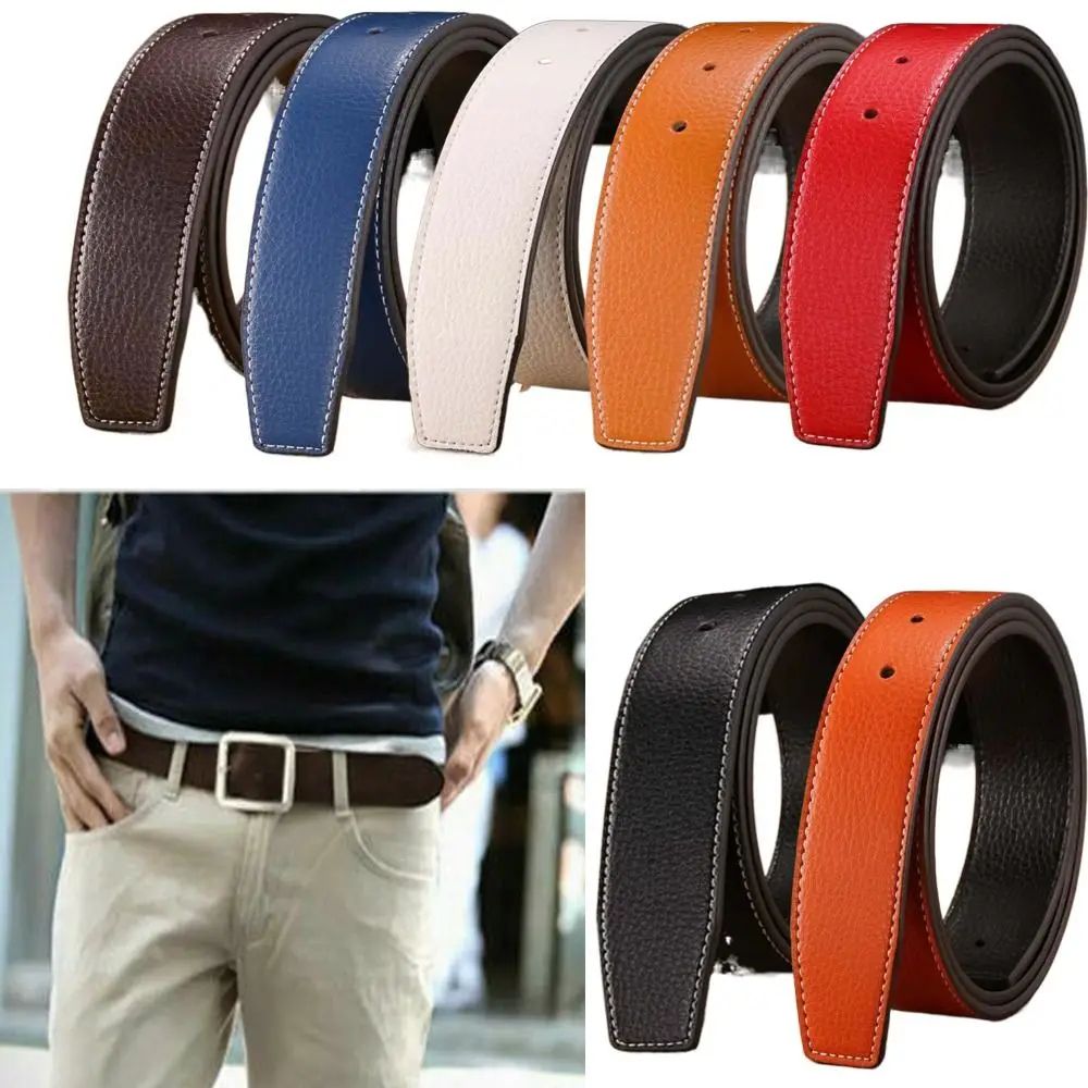 Genuine Leather Belt Strap Replacement For Jeans And Trousers a