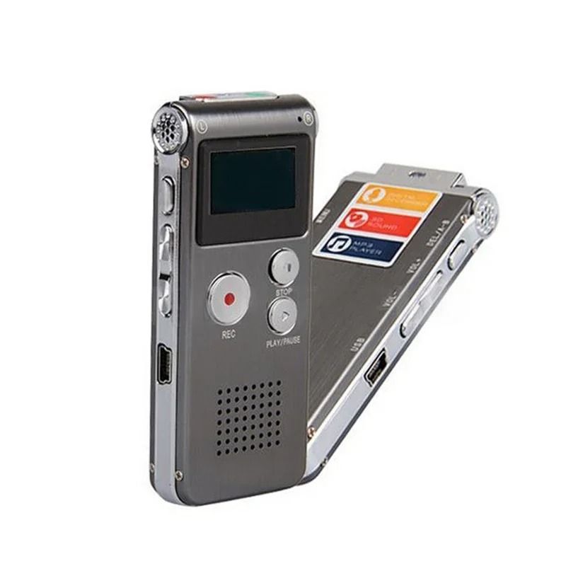 Professional Digital Voice Recorder 650Hr High Capacity Dictaphone MP3 Player & USB Flash Drive Disk 32 Gb
