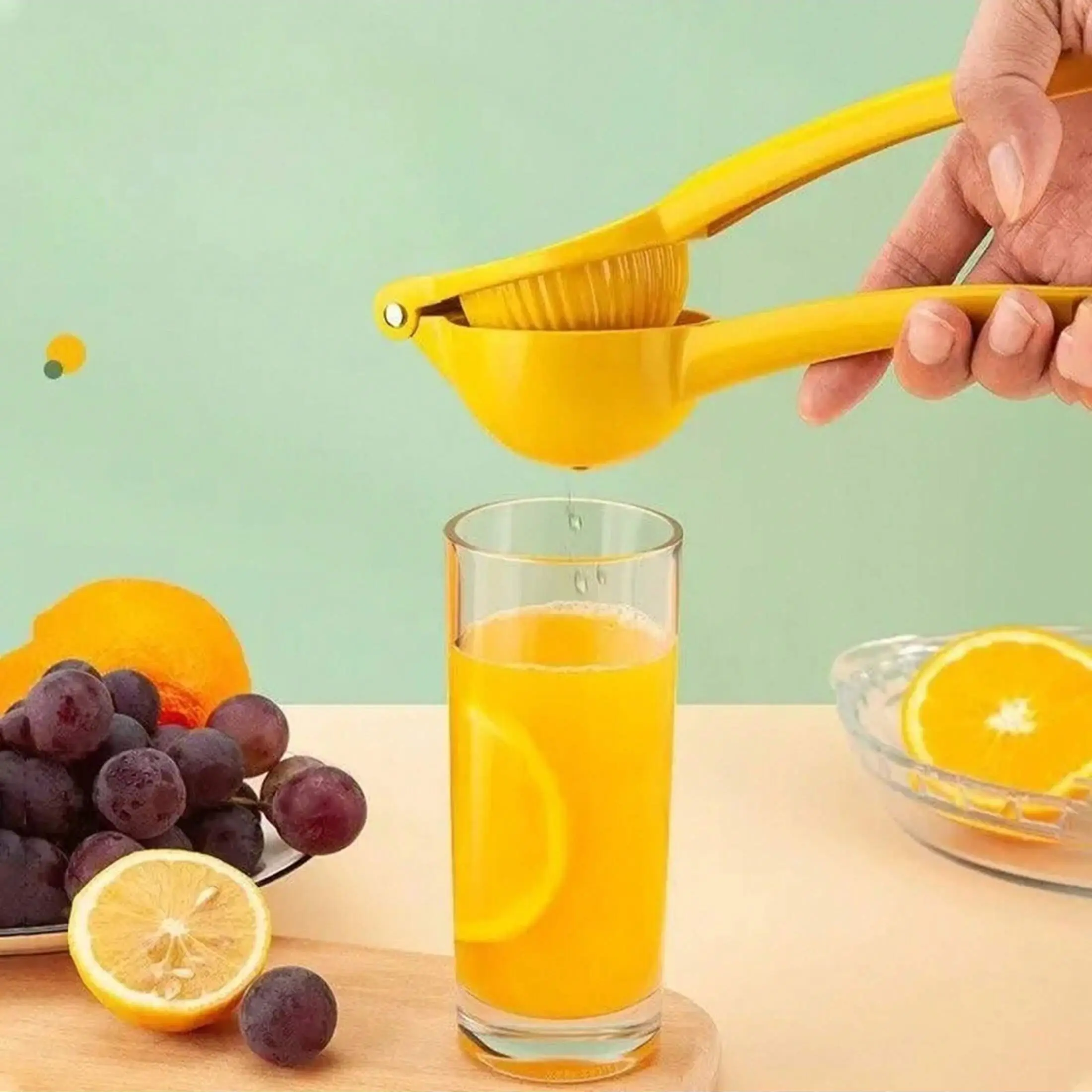 Manual Citrus Juicer Multifunctional Hand Squeezer For Lemon, Orange, And Grape Manual Citrus Juicer Multifunctional Hand Squeezer For Lemon, Orange, And Grape